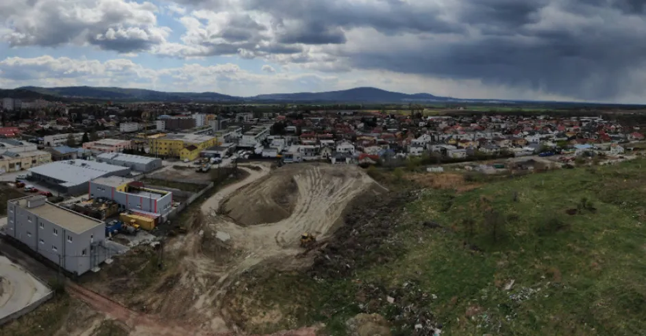 Stupava Skladka Zabaren Rekultivacia