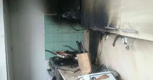 Požiar Holíč Kuchynská Linka