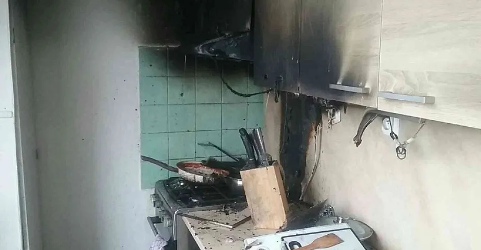 Požiar Holíč Kuchynská Linka