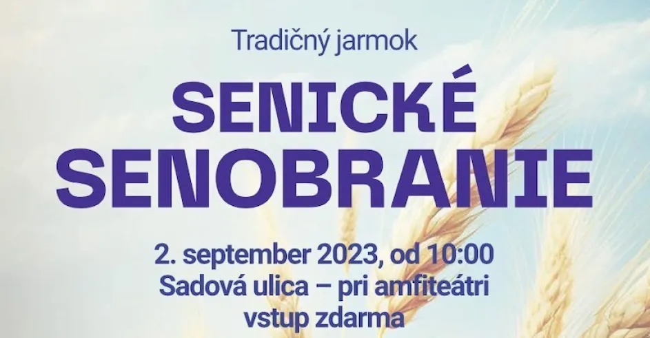 Senicke Senobranie 2023