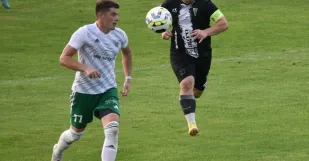 Foto zo zápasu Gbely - Trebatice 0:0. FOTO: Ján Bolebruch.