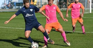 Foto zo zápasu Preseľany - Dubovce: V súboji Richard Balážik