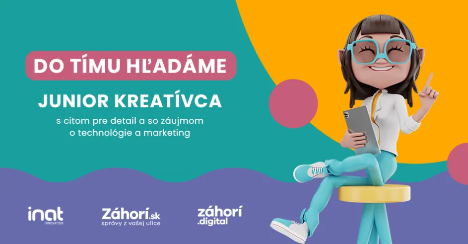 Inat Zahori Hladame Kreativca Titulka