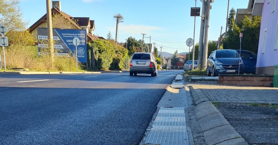 Lozorno Cesta Rekonstrukcia