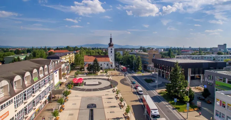 foto archív mesta Senica