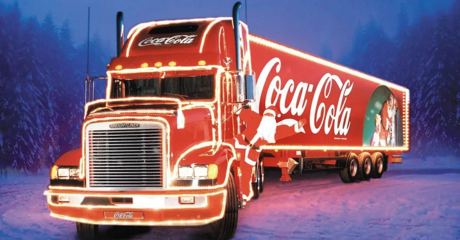 Coca Cola Vianocny Kamion