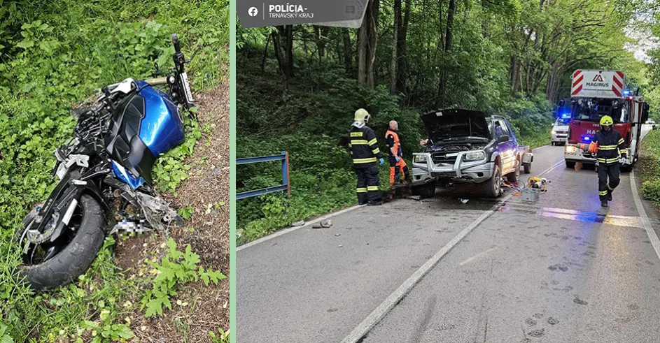 Policia Motorkar Nehoda Osuske