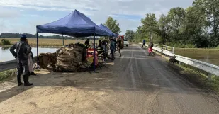 Povoden Rudava Foto Obec Male Levare 2