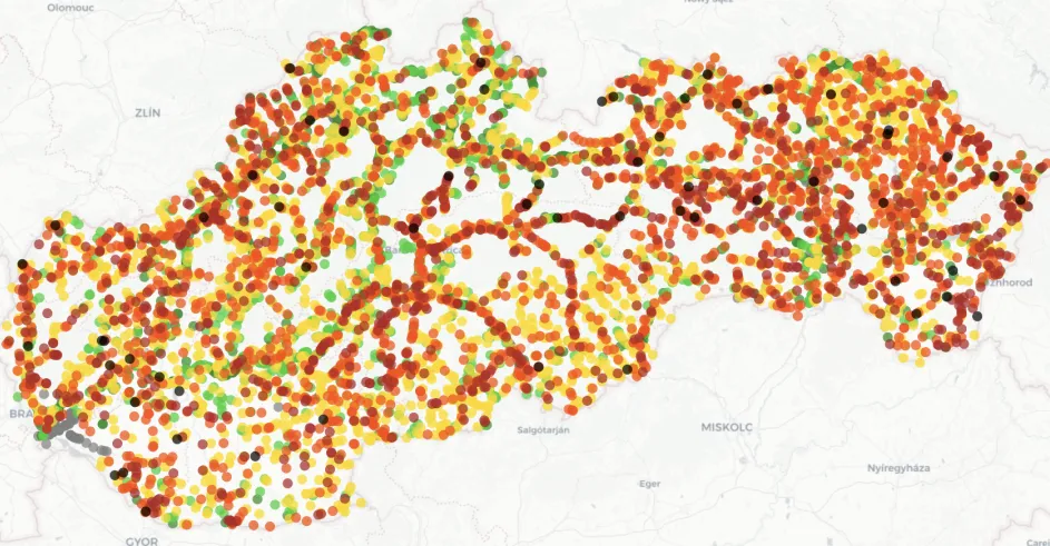 Cestna Databanka Zdroj Mapa Mostov Patrik Turzar