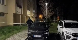 Reprofoto zmiesta nehody Malacky - pád ženy z okna