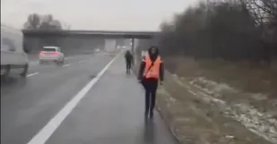 Policia Dialnica Chodci