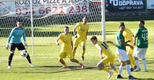 Foto zo zápasu Gbely - Lednické Rovne 1:0. Foto: Ján Bolebruch