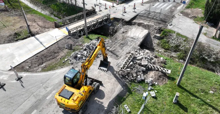 Most v Plaveckom Podhradí, zdroj: BSK