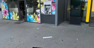 Malacky Bankomat Vybuch