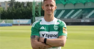 Futbal Skalica Damian Baris