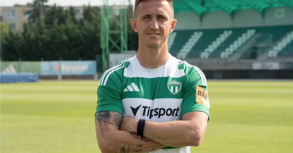 Futbal Skalica Damian Baris