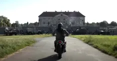 Pohľad na zámok v Holíči, Reprofoto: Triller film Afterburn