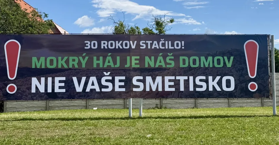 Billboard Skalica Skladka 30 Rokov