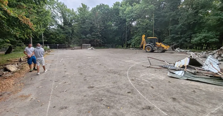Stupava Park Ihrisko Rekonstrukcia