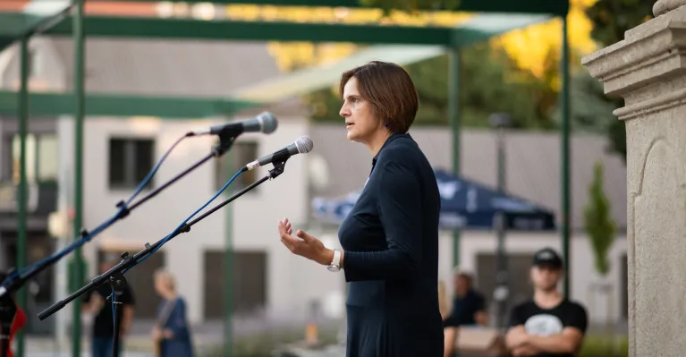 Mária Kolíková je bývalou ministerkou spravodlivosti (zdroj: Barbora Cholková)