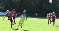 Zo zápasu Kunov - Prietrž 5:1, Foto: Jozef Komorný