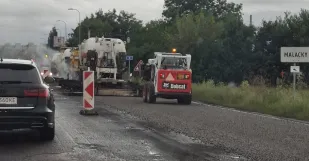 Malacky Cesta Oprava