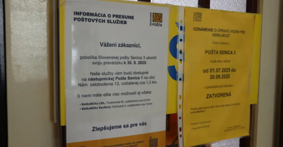 Posta Senica 3