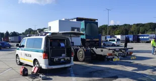 Policia D2 Kontrola Hranice
