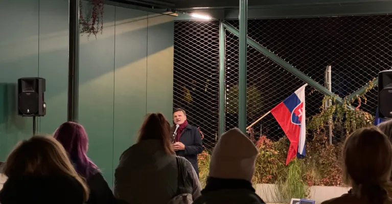 Vznik Československej republiky si v Malackách pripomenuli zhromaždením (foto: Záhorí.sk)