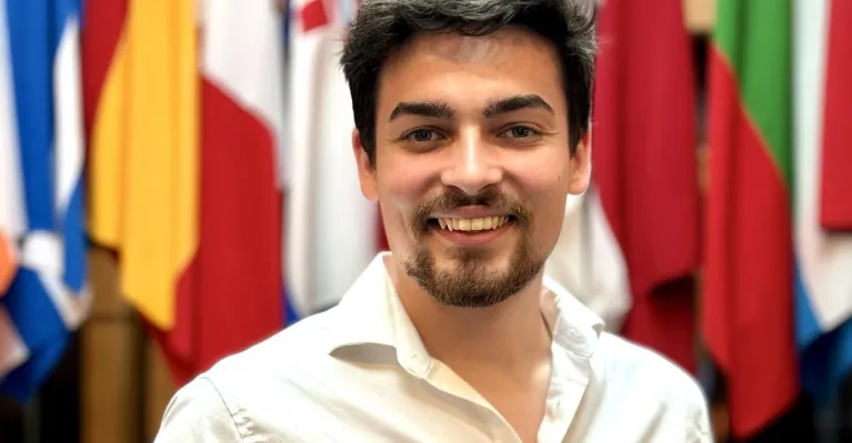 Marek Mach je zakladateľom iniciatívy Mladí proti fašizmu (zdroj: Facebook / Mladí proti fašizmu)