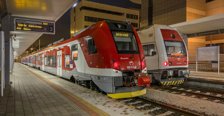 Elektrické jednotky premávajúce na Záhorí (zdroj: ZSSK)