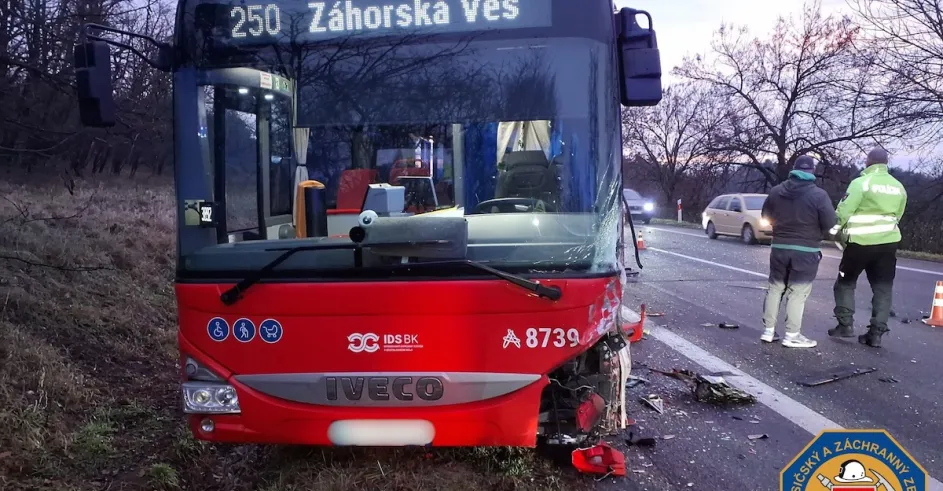 Nehoda Autobus Lozorno