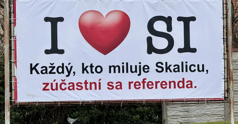 Referendum Skalica Billboardy 2