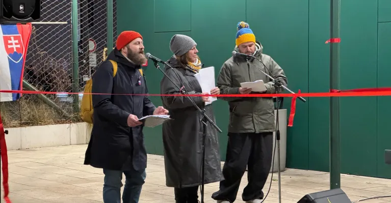 V Malackách protestovali aj krátko pred Vianocami (foto: Záhorí.sk)