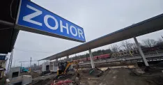 Modernizácia železničnej trate v Zohore (zdroj: Facebook / Michal Feik)