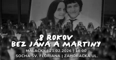 V Malackách si pripomenú osem rokov od vraždy Jána Kuciaka a Martiny Kušnírovej