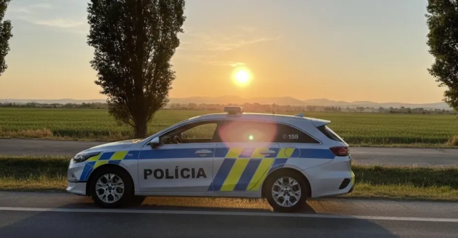 Policia Auto Slnko