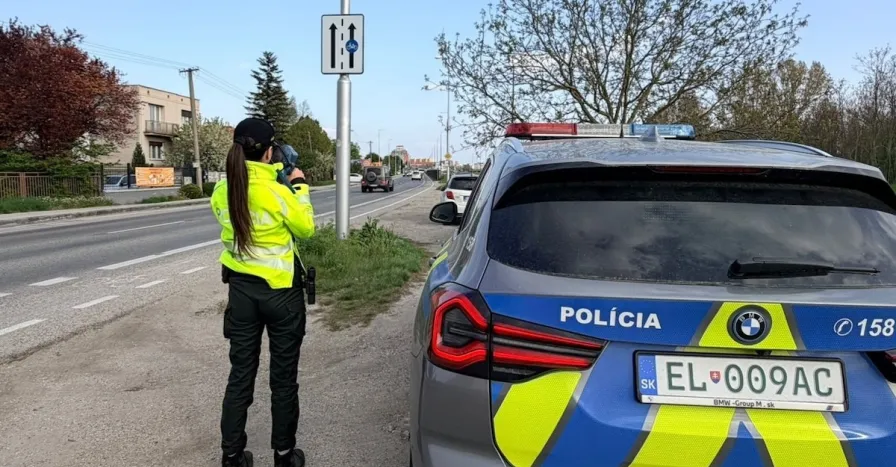 Radar Meranie Rychlost Policia