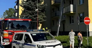 Mestska Policia Senica Hladany Muz Balkon
