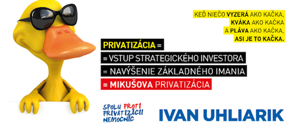 ivan-uhliarik-privatizacia-nemocnic-billboard