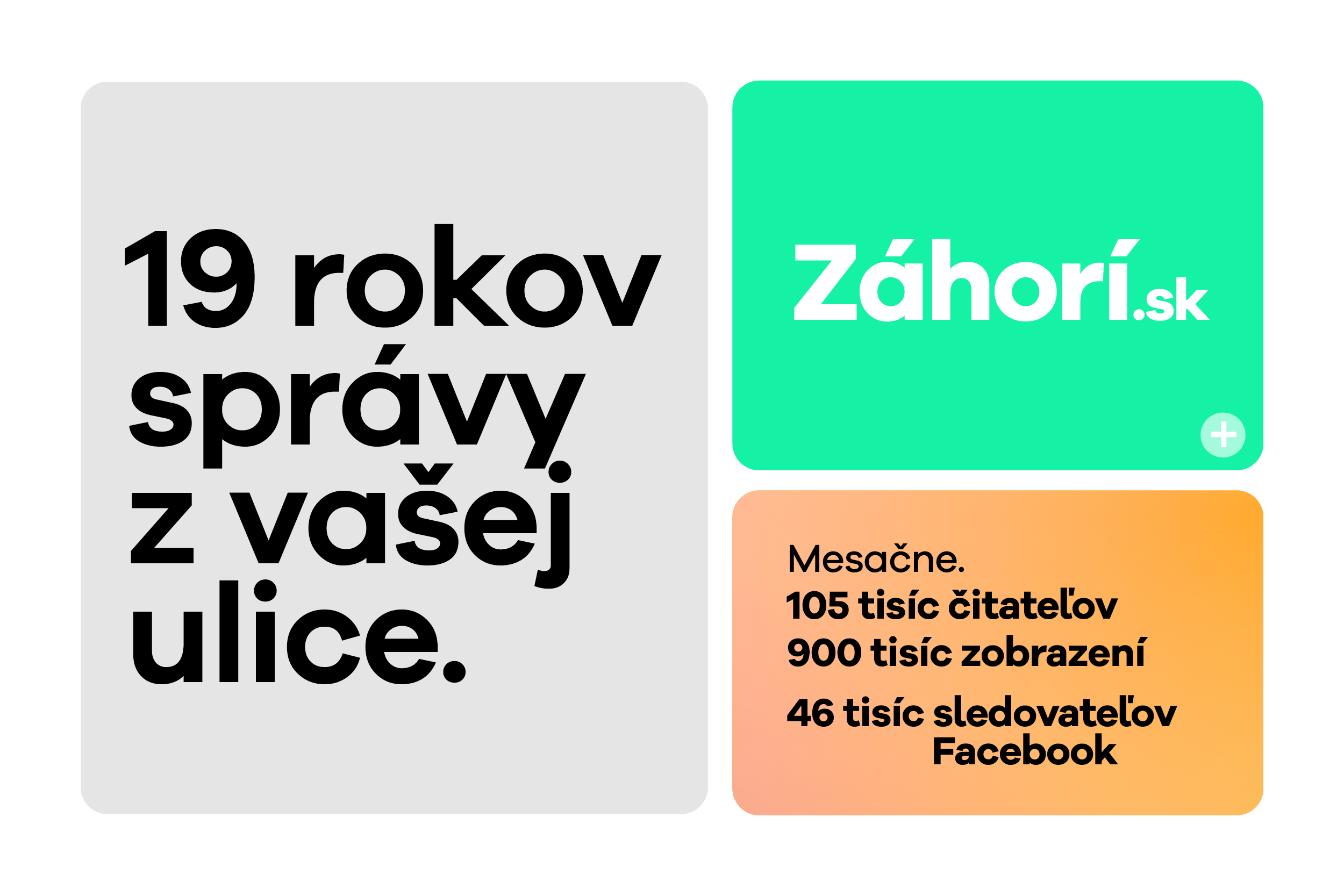 19 rokov Zahori