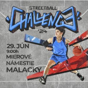 streetball chalange Malacky 2024 Mierové námestie