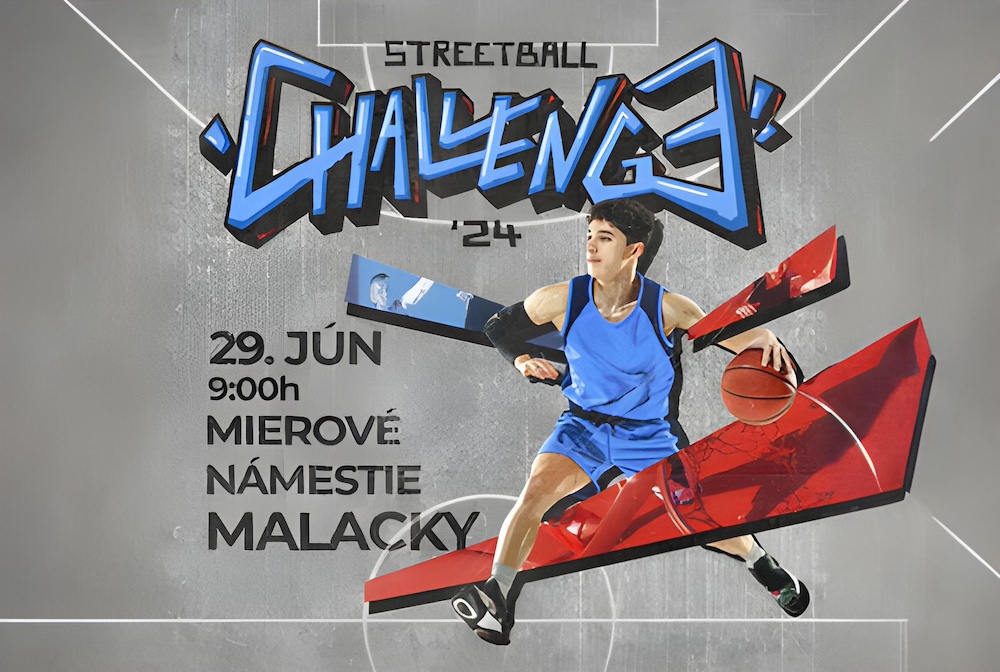 streetball chalange Malacky 2024 Mierové námestie