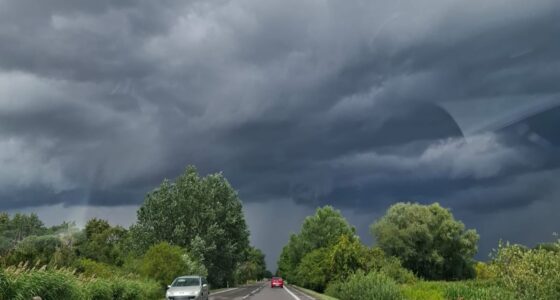 búrka, počasie, oblačnosť