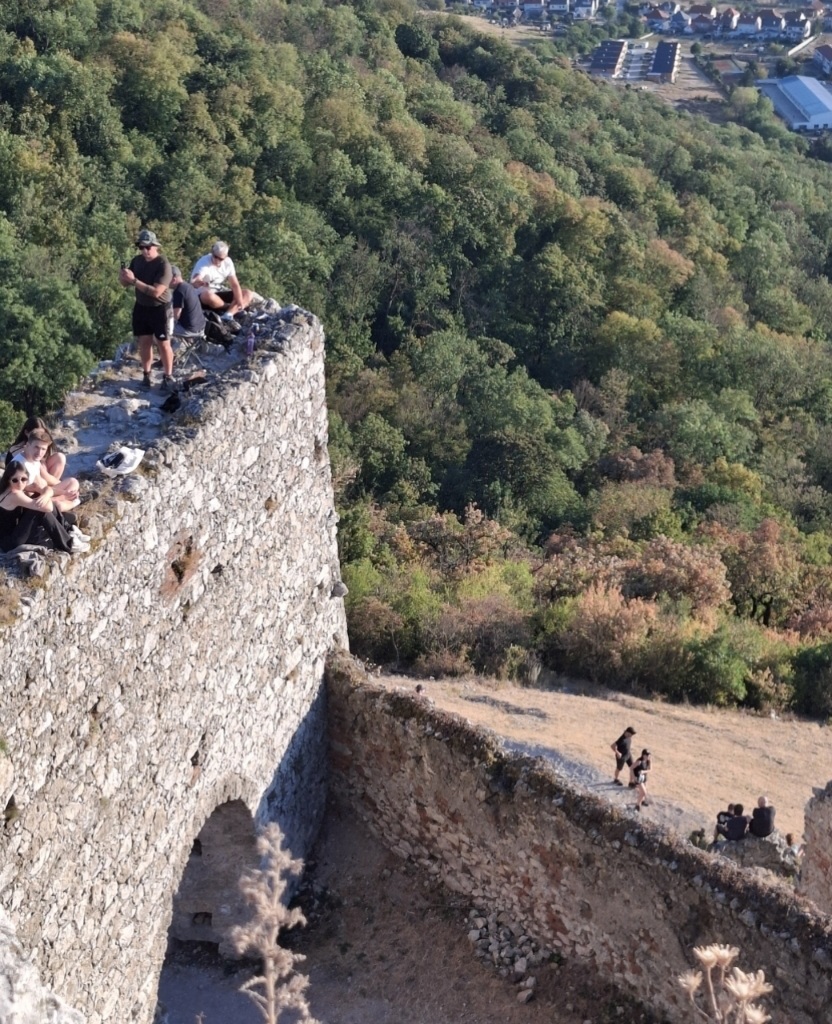 Plavecký hrad, zatmenie Slnka,